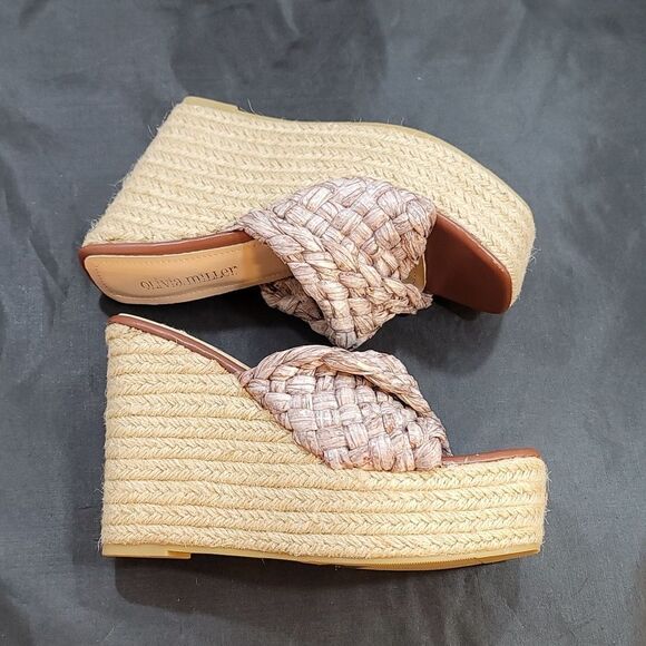 BRAND NEW OLIVIA MILLER IRMA OPEN TOE WEDGE HEEL SANDAL S2 - Picture 12 of 16